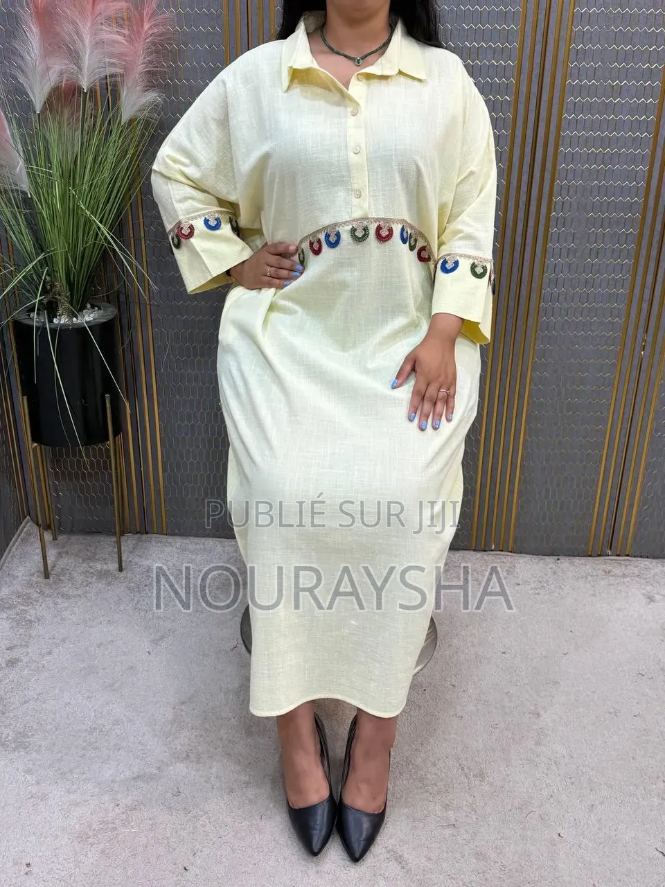 Robe Marocaine 3/4 en Lin