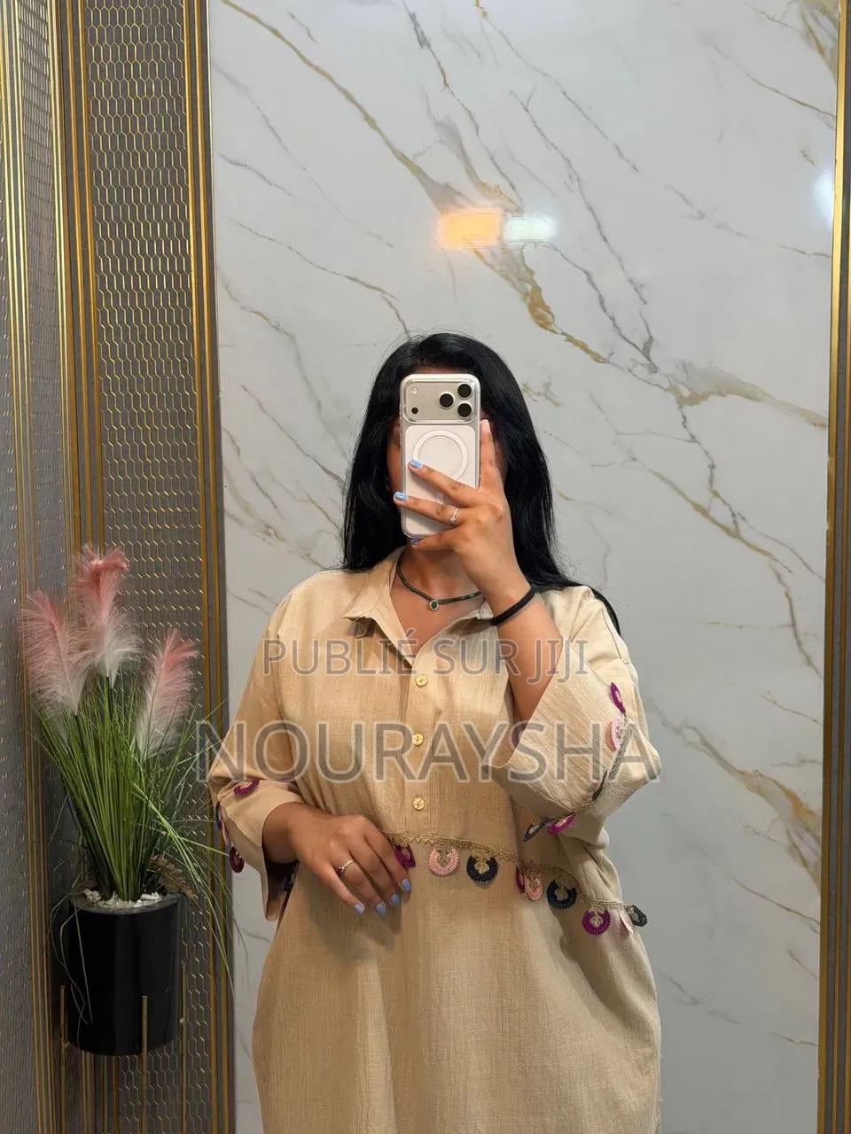 Robe Marocaine 3/4 en Lin