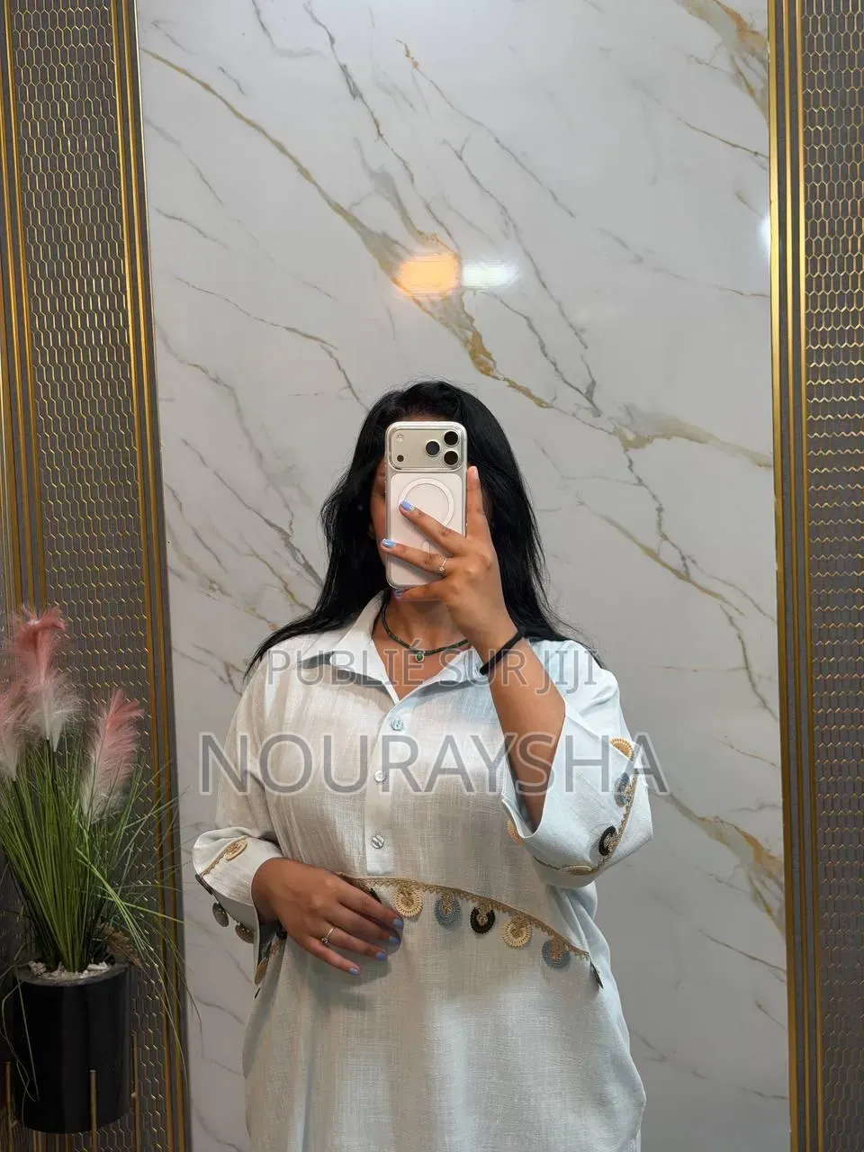 Robe Marocaine 3/4 en Lin