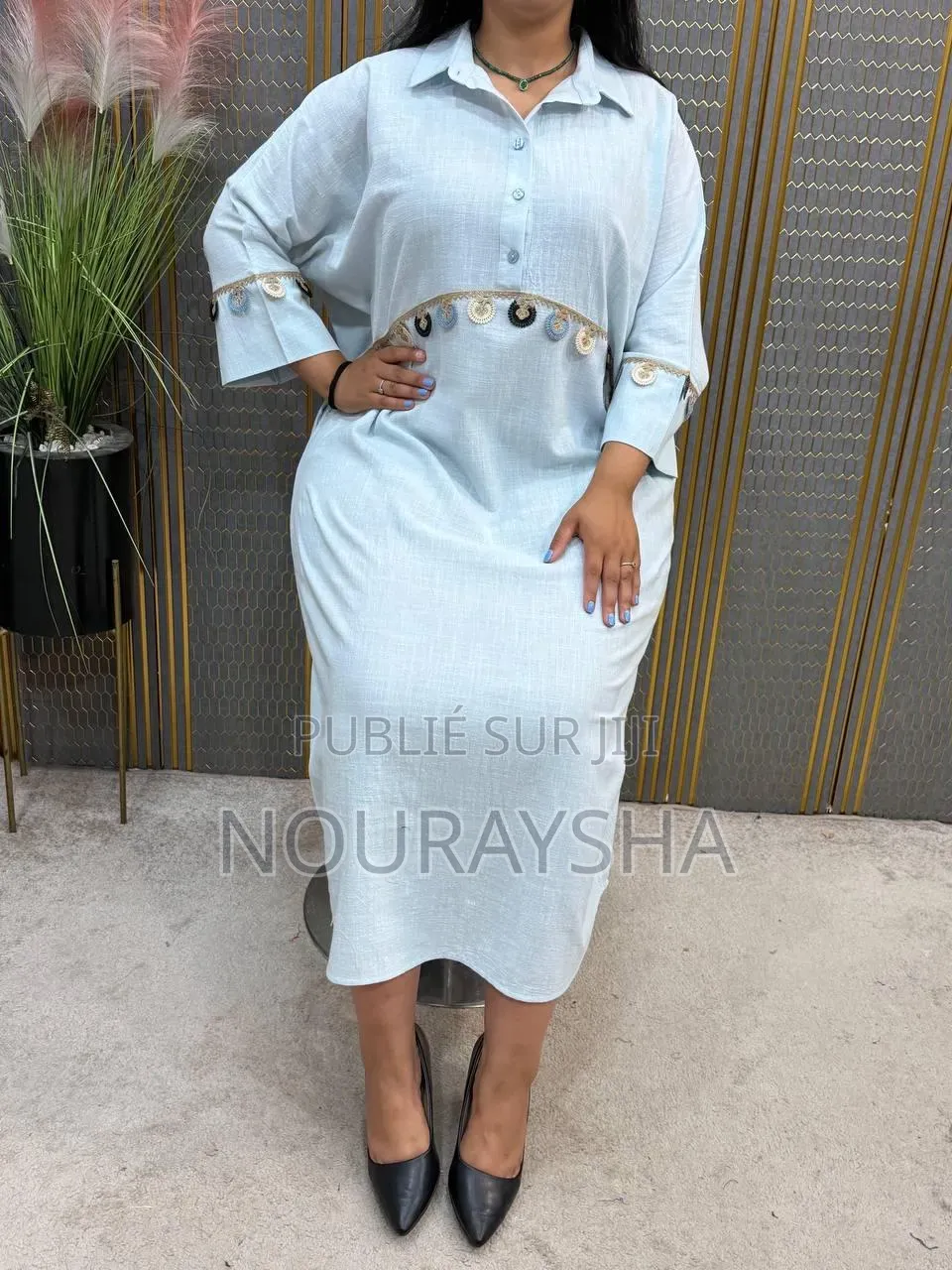 Robe Marocaine 3/4 en Lin
