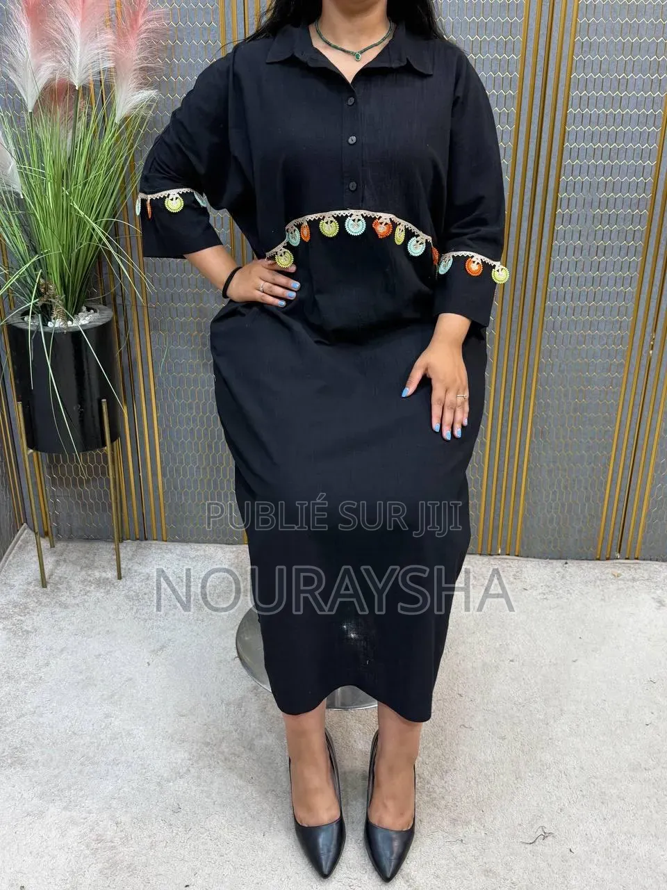 Robe Marocaine 3/4 en Lin