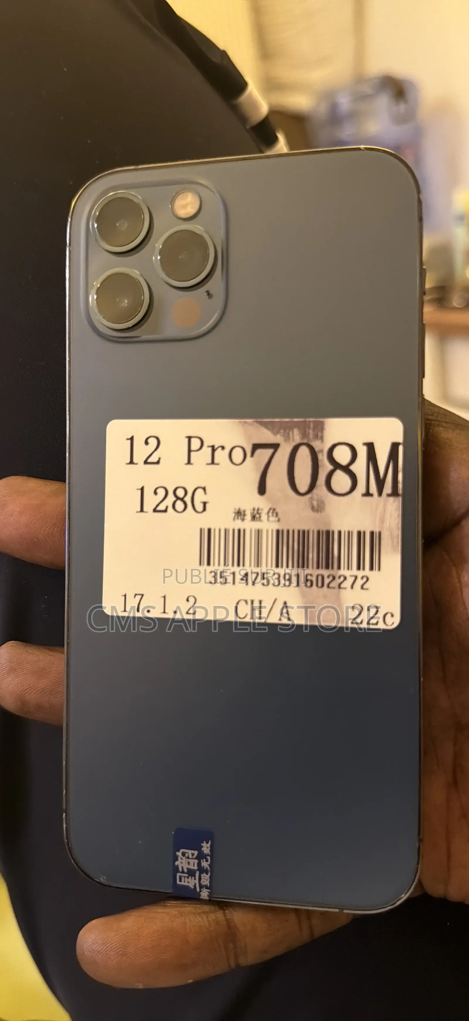 Apple iPhone 12 Pro 128 GB Bleu