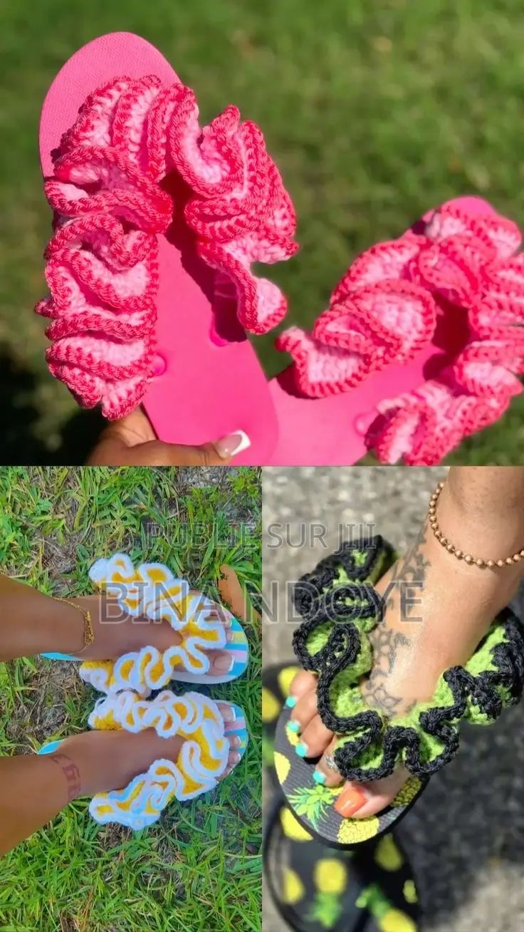 Chaussures en Crochet