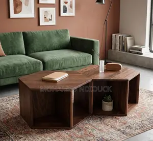 Table Basse en Bois Massif Stylée