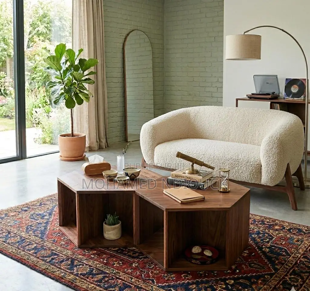 Table Basse en Bois Massif Stylée