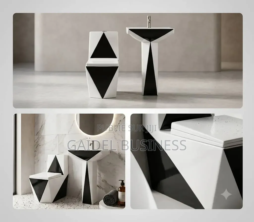 Ensemble Sanitaire Design "Origami