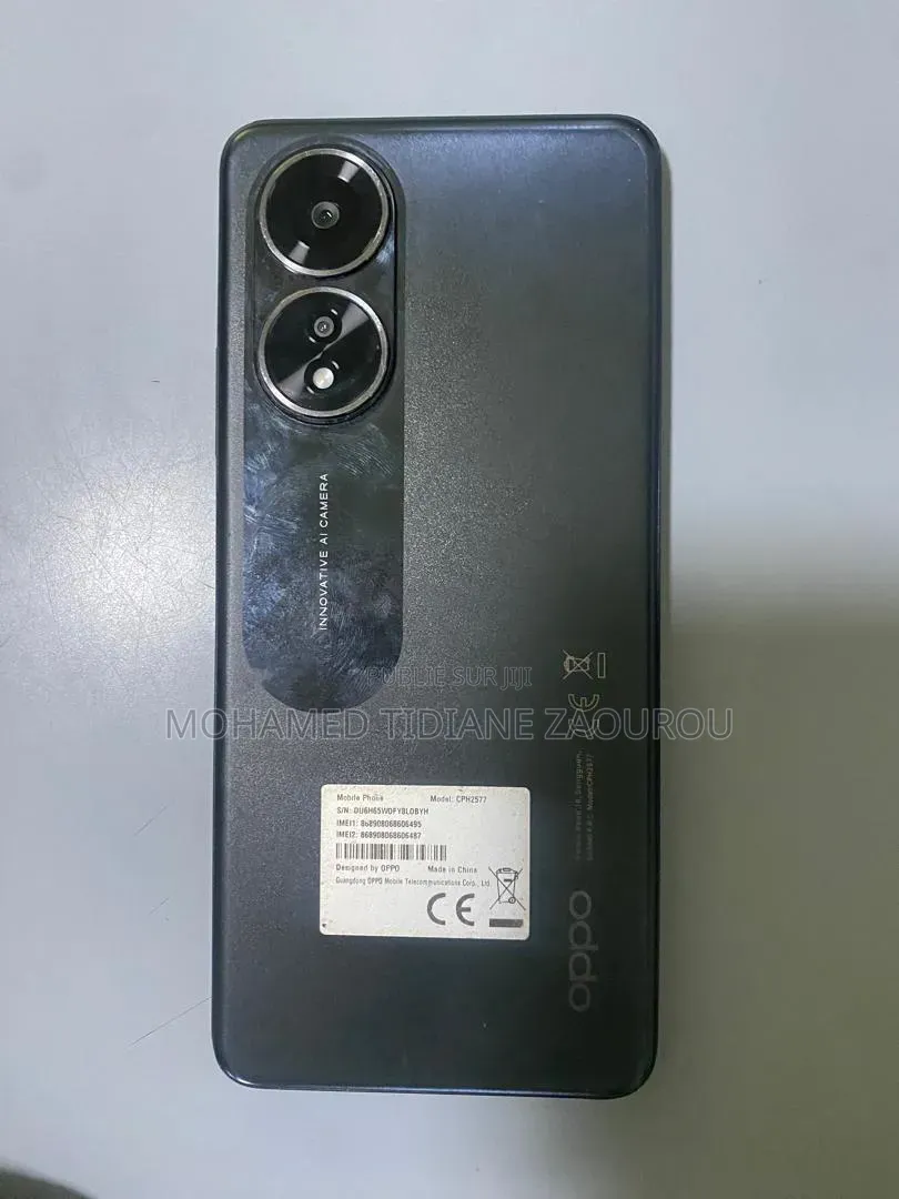 Nouveau Oppo A58 128 GB Noir