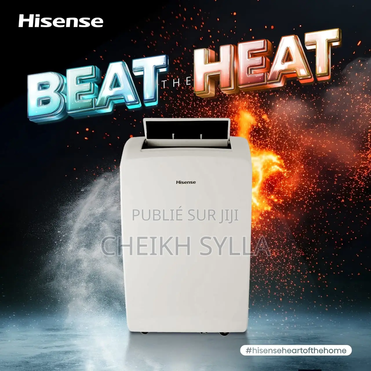 Climatiseur Mobile Hisense 12000btu