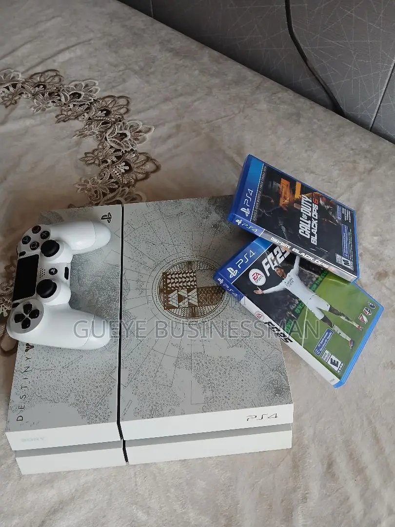 Ps4 Standard , Édition Limitée Destiny (Blanche) Cd Fc25/Call of Duty