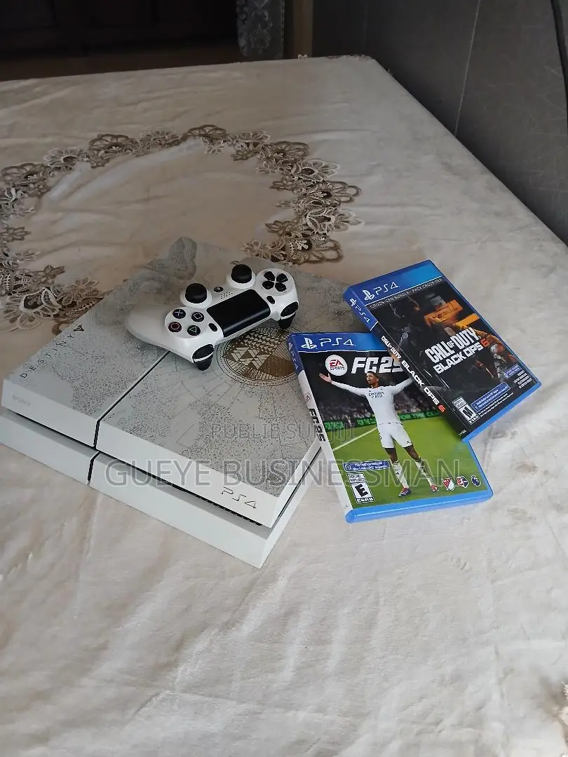 Ps4 Standard , Édition Limitée Destiny (Blanche) Cd Fc25/Call of Duty