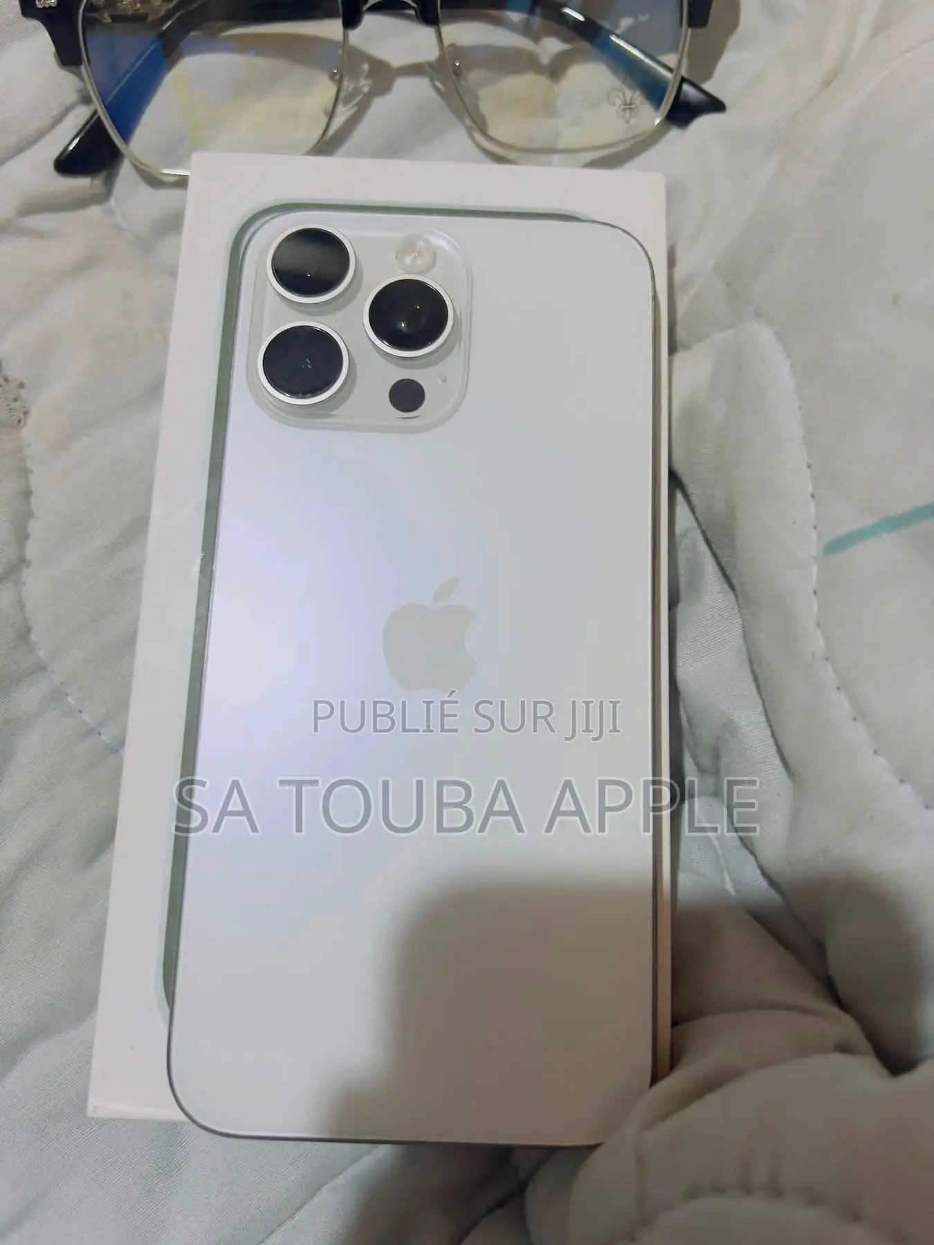 Nouveau Apple iPhone 15 Pro Max 512 GB Blanc