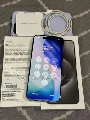Nouveau Apple iPhone 15 Pro Max 512 GB Blanc