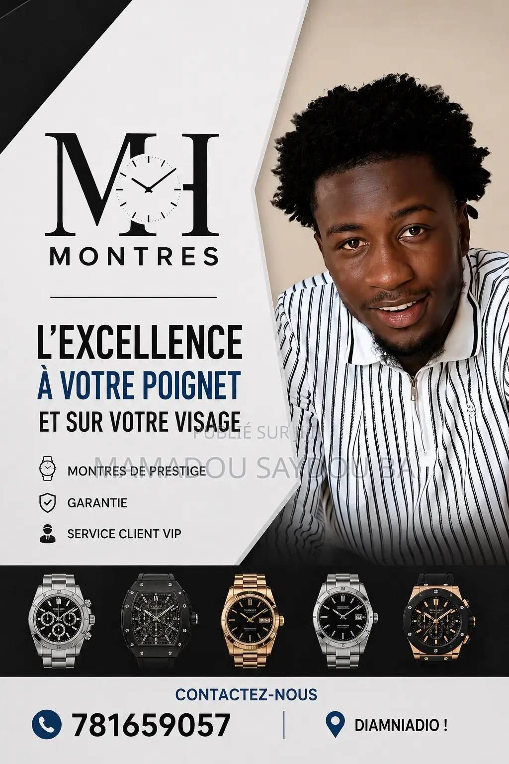 Mamad. Horlogerie