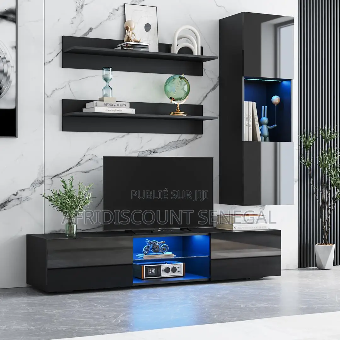 Ensemble Meuble Tv + Buffet + Table Basse