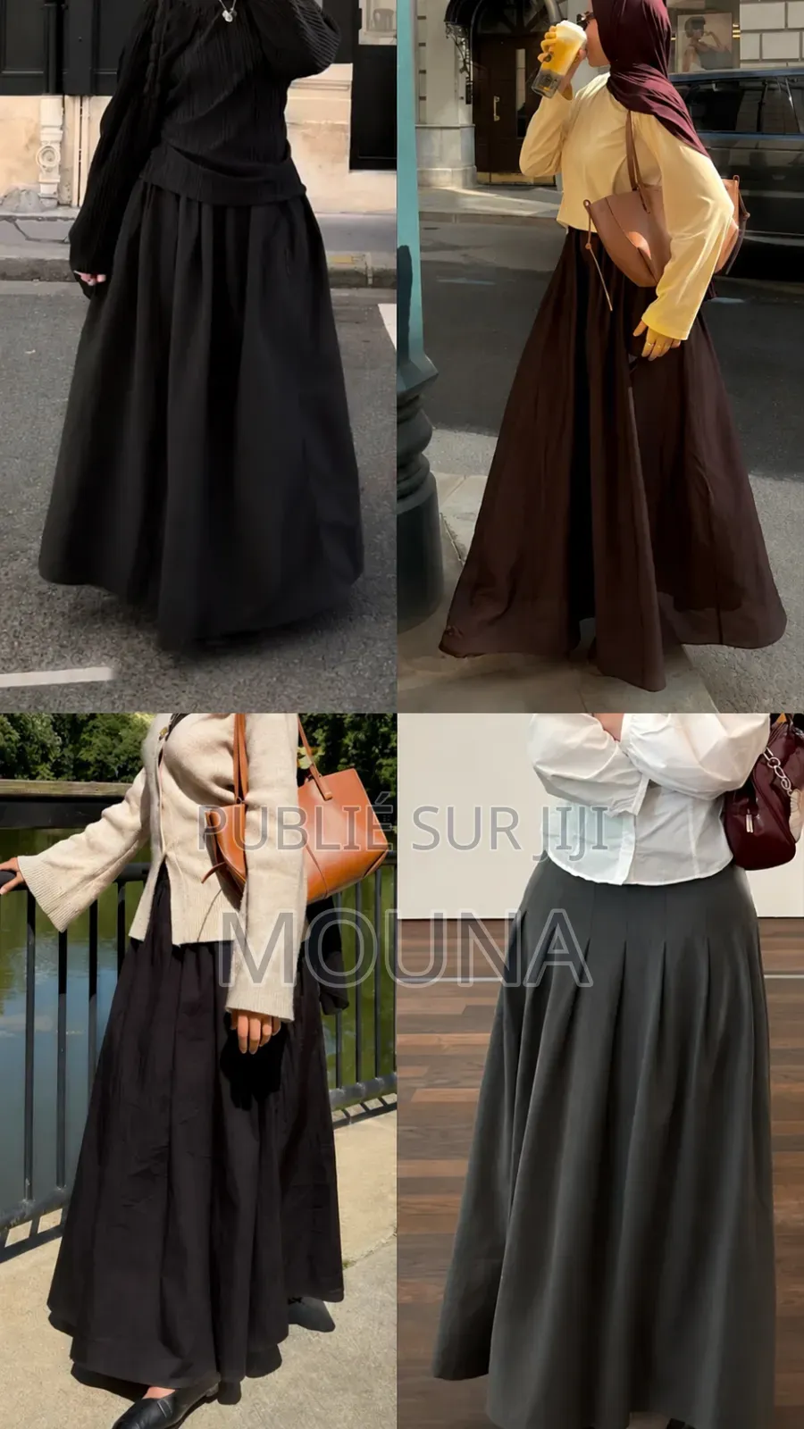 Jupe Élégant Et Sac Pour L’Été