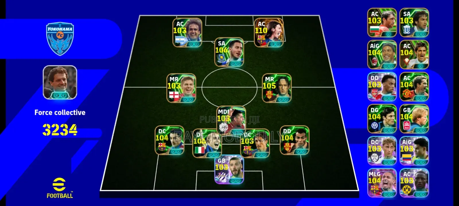 Compte Efootball