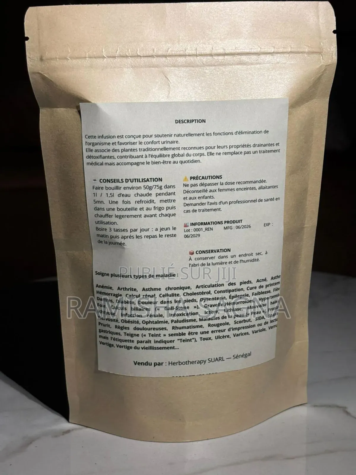 Infusion Contre Plusieurs Maladie