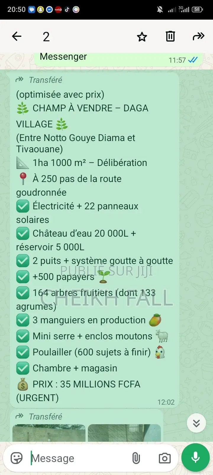 Ferme Agricole Et Élevage À Vendre