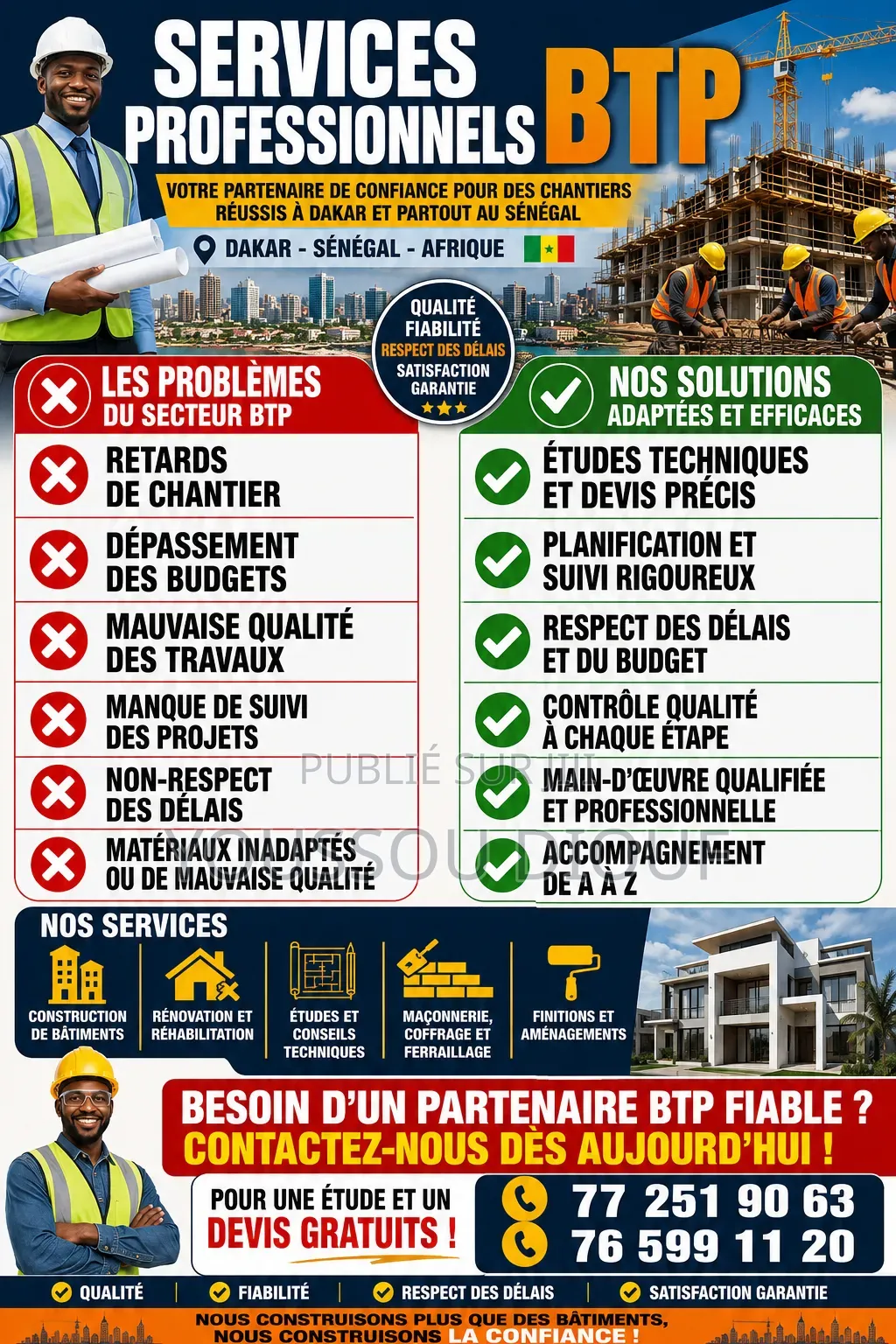 Services Professionnels BTP