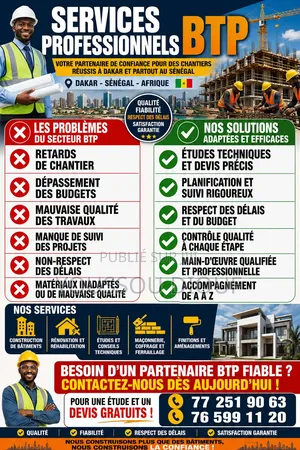 Services Professionnels BTP