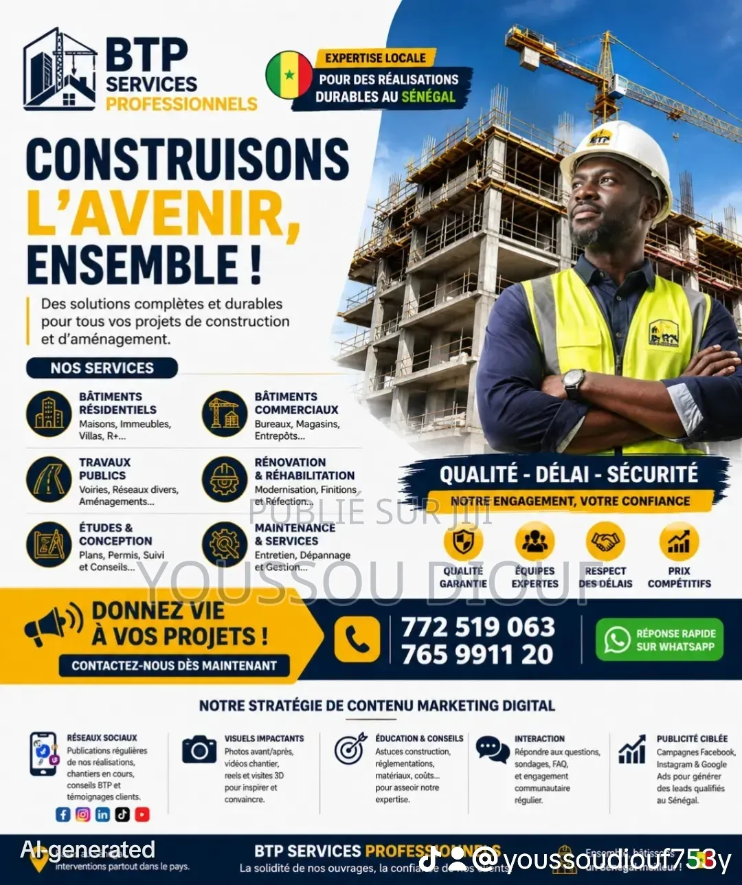 Services Professionnels BTP