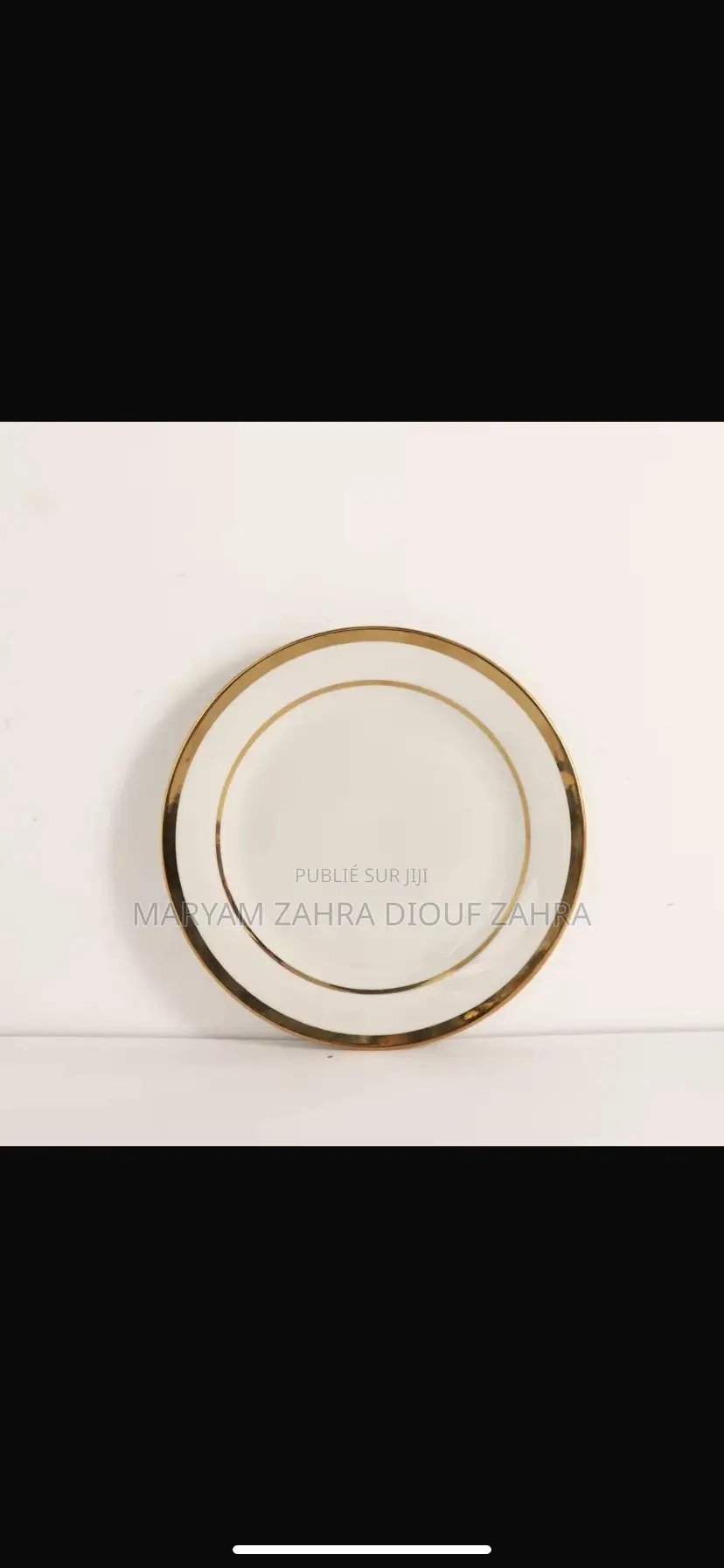Assiette en Verre