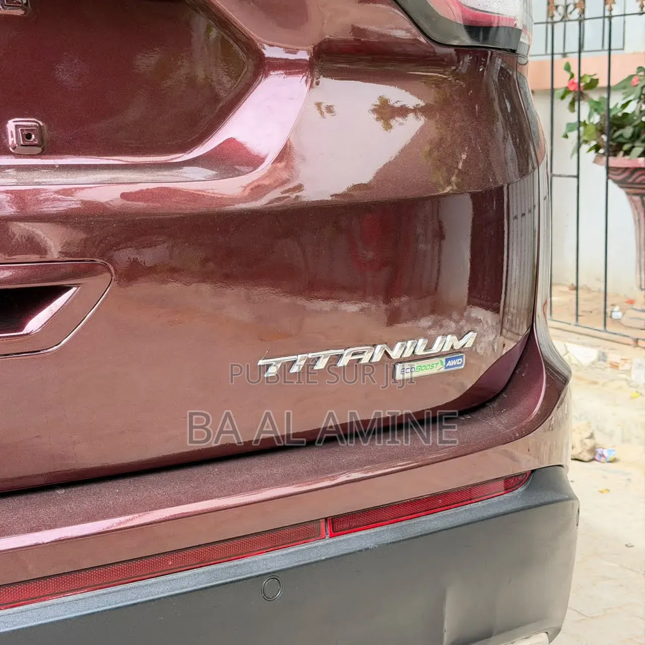 Ford Edge 2017 Marron