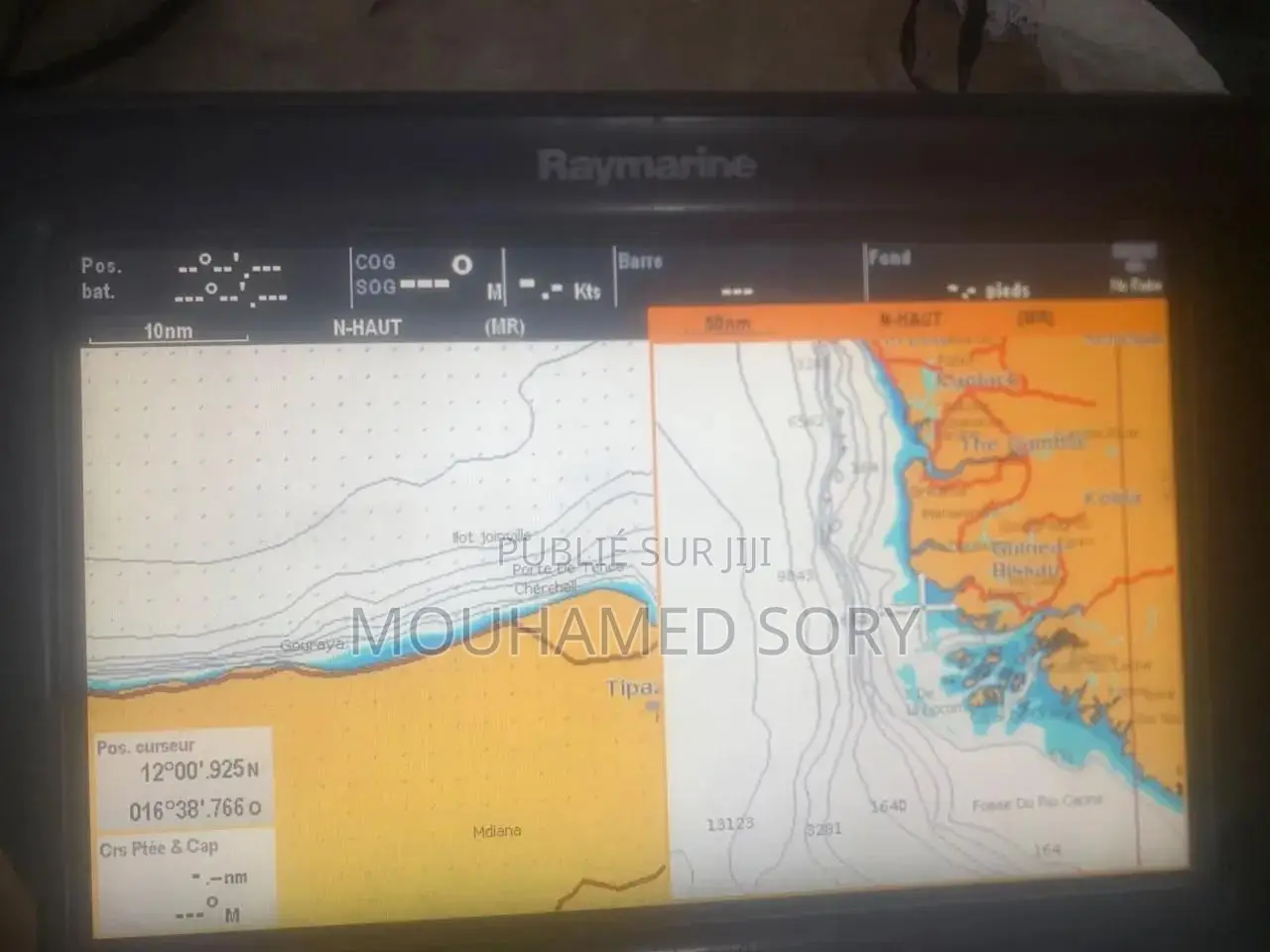 Raymarine Radars. Sondeur
