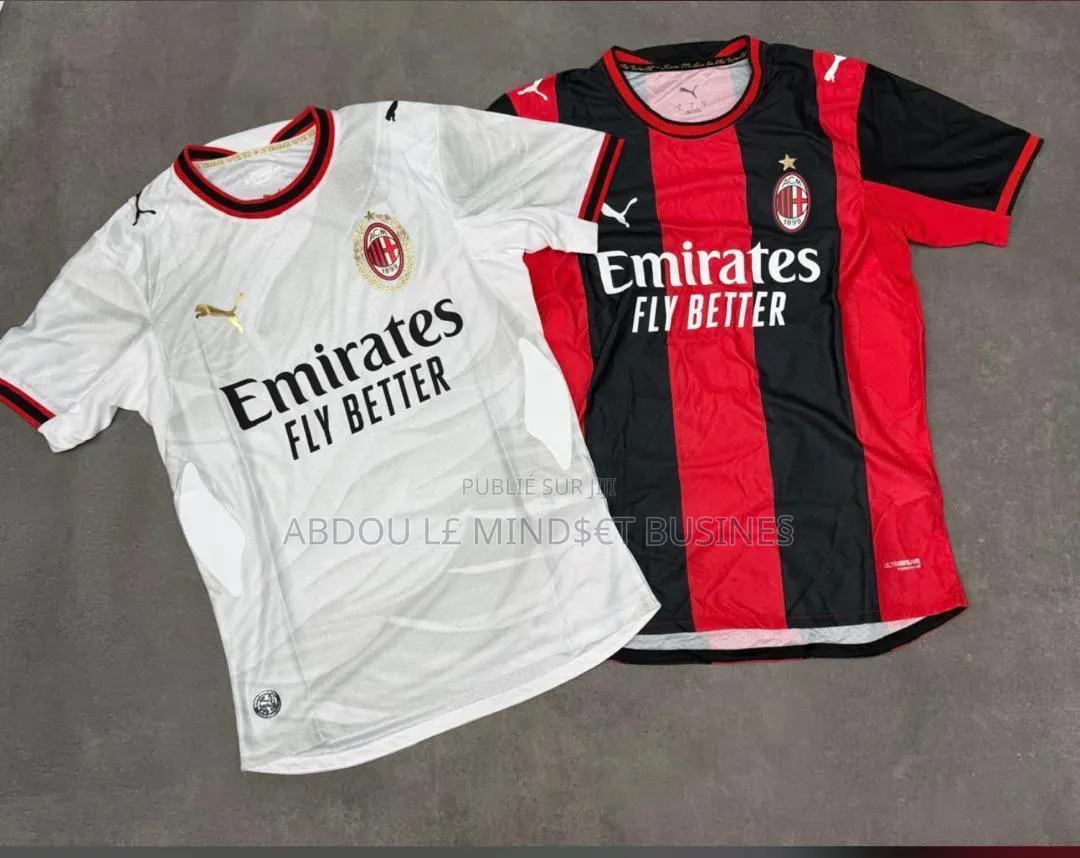 Maillots Ac Milan 2027 Disponible