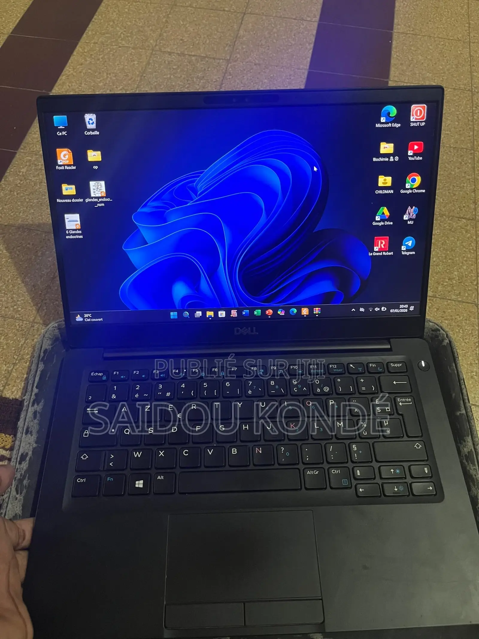 Ordinateur portable Dell Latitude 7490 8GB Intel Core i5 SSD 256GB