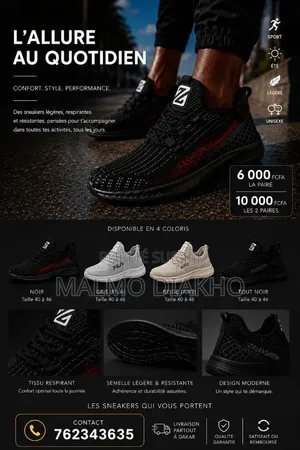 Sneakers d'Été Et De Sport Unisexe