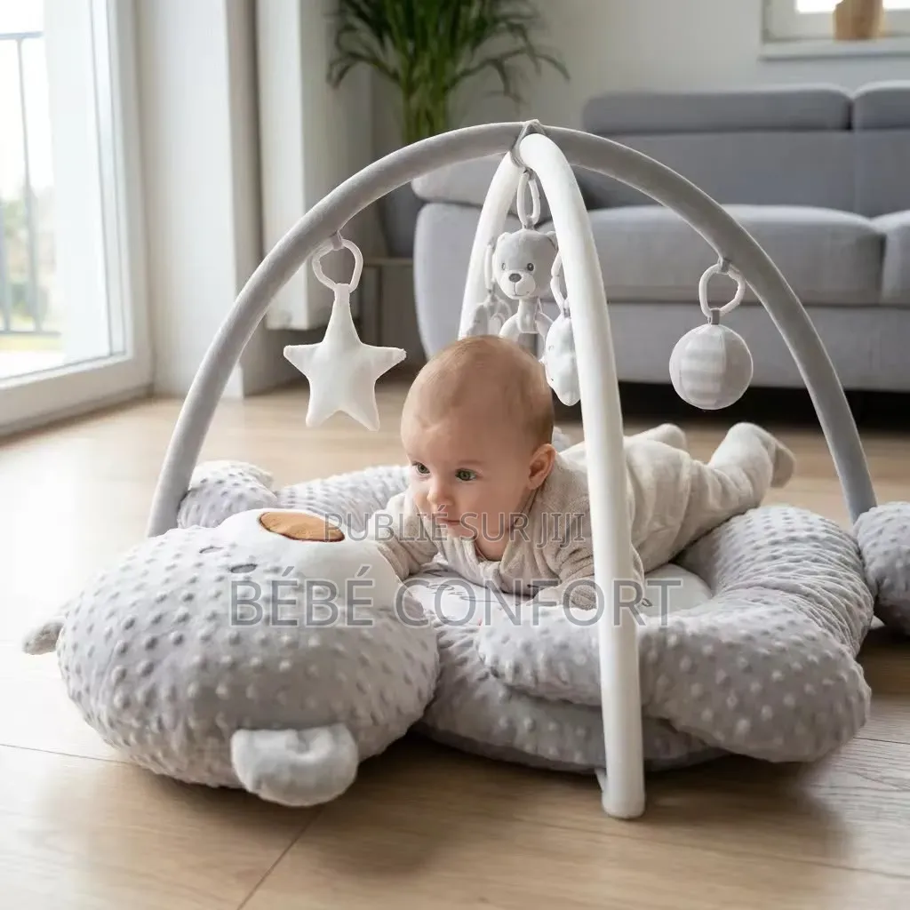 Tapis d'Éveil Moelleux en Peluche