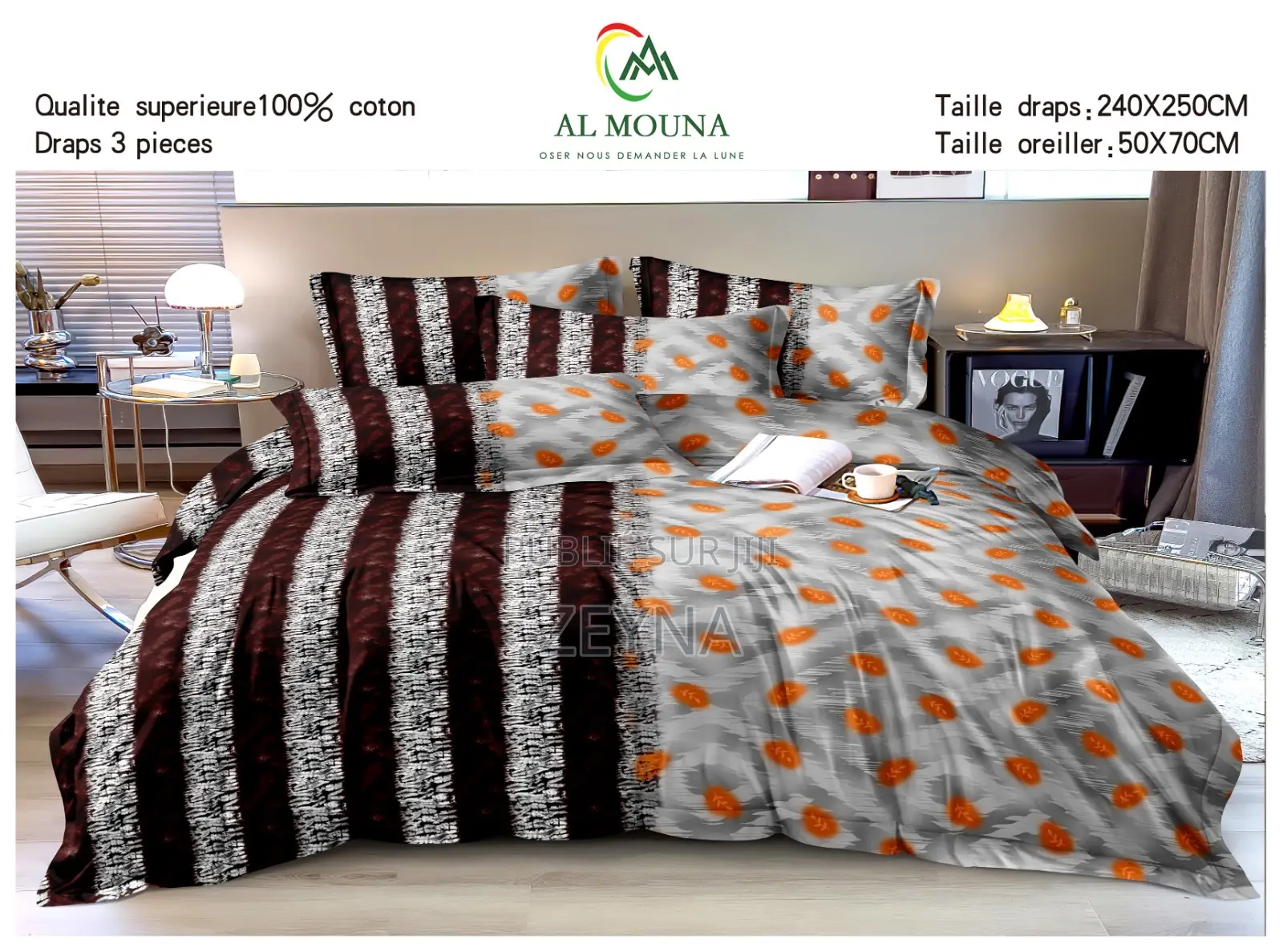 Draps en Coton Vente en Gros Et De Tail