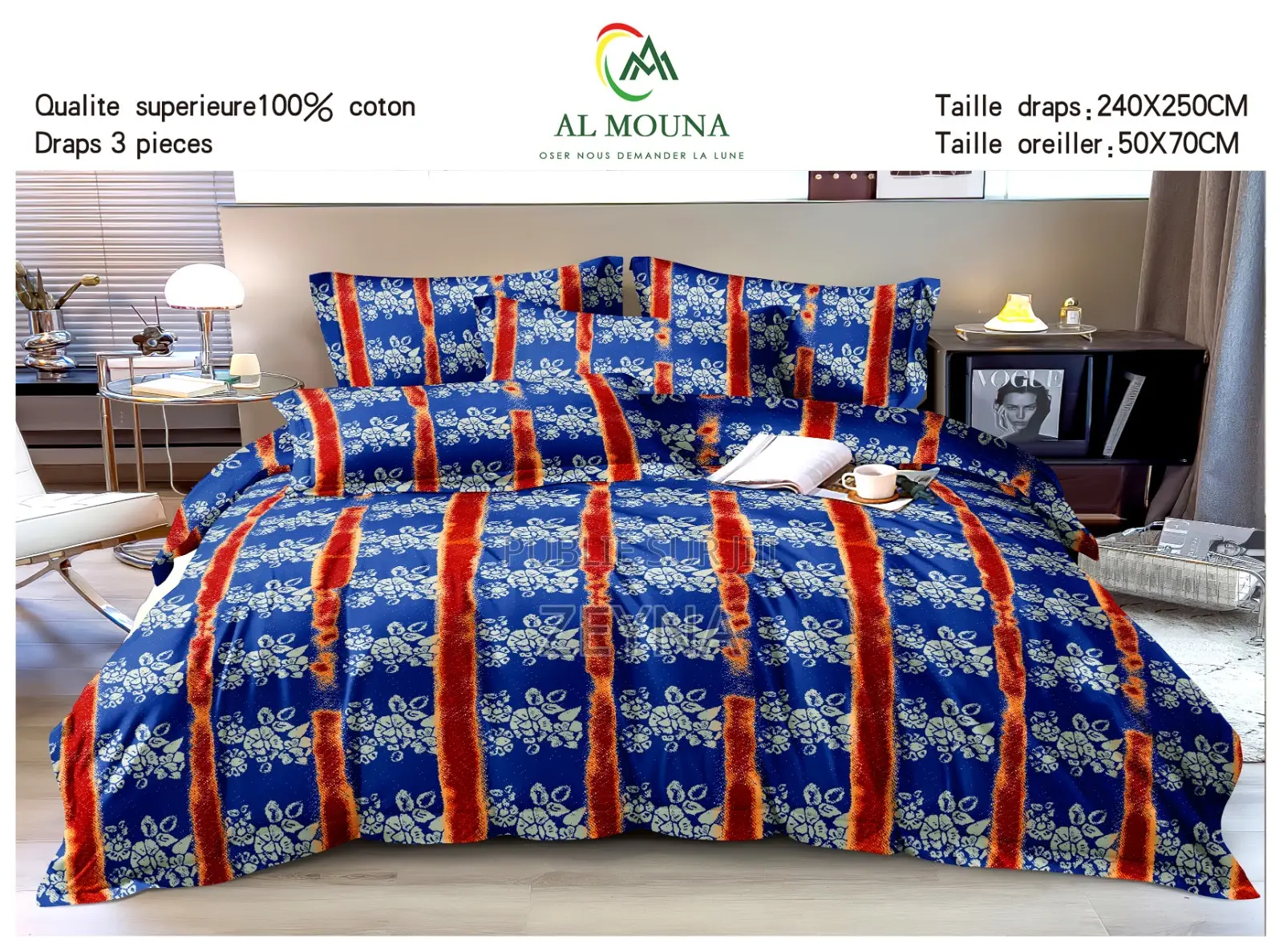Draps en Coton Vente en Gros Et De Tail
