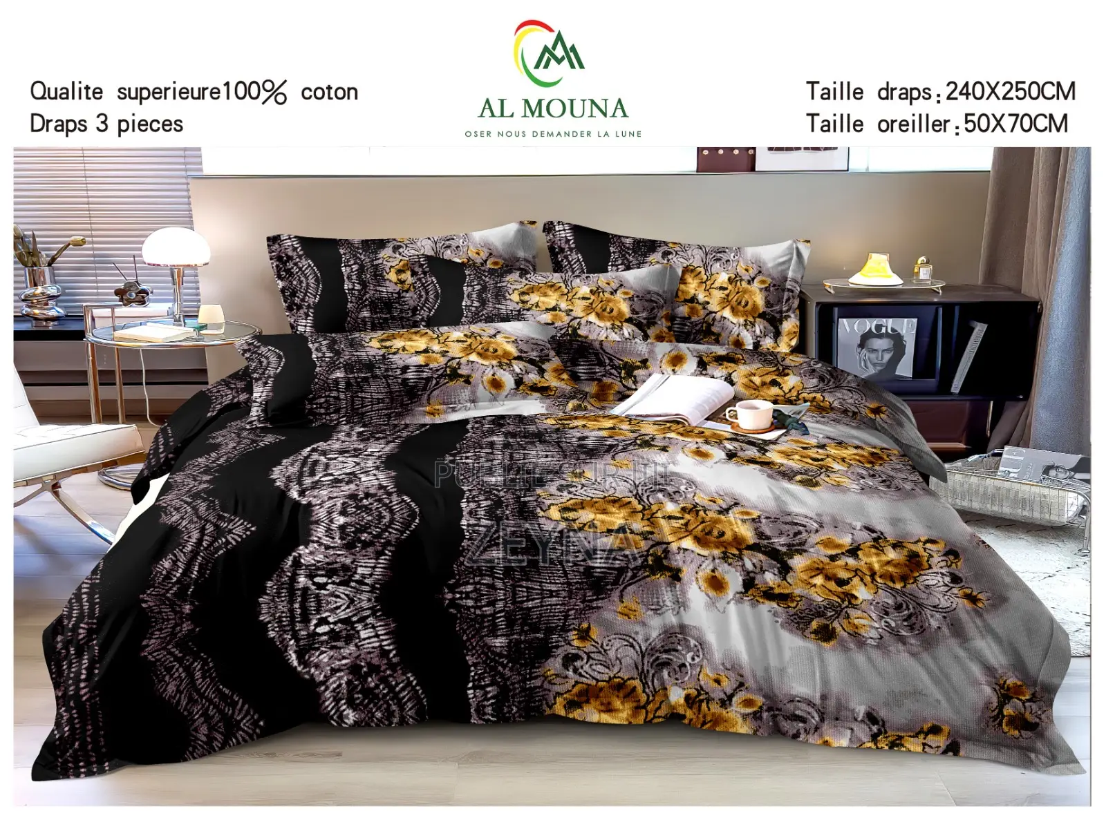 Draps en Coton Vente en Gros Et De Tail