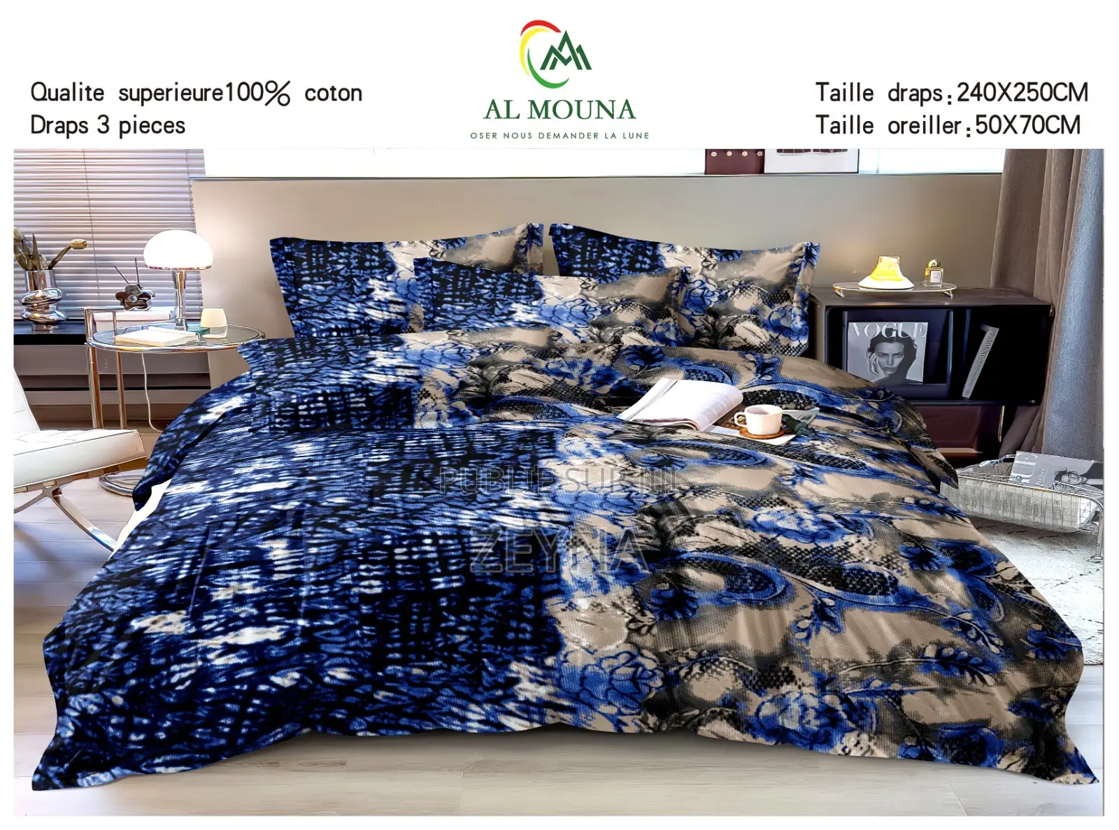 Draps en Coton Vente en Gros Et De Tail