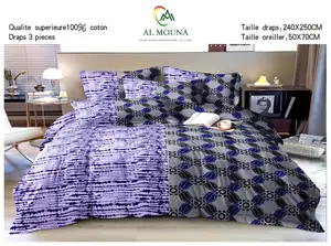 Draps en Coton Vente en Gros Et De Tail