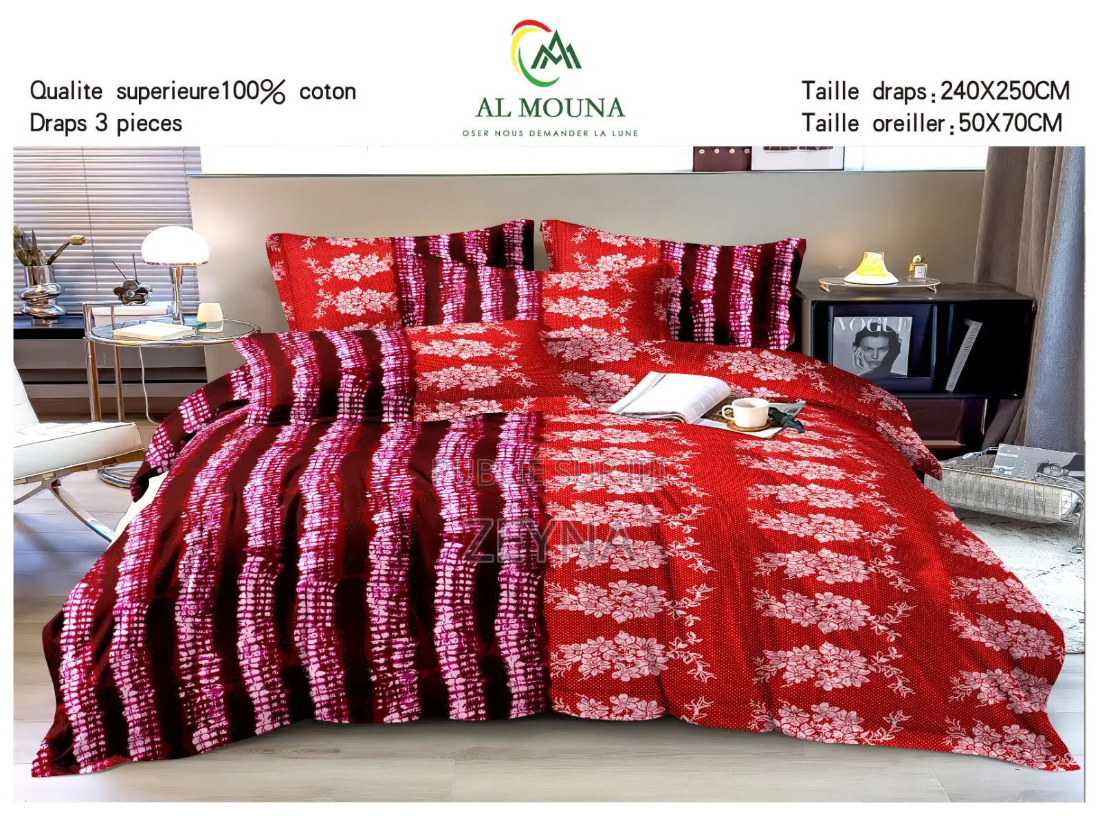 Draps en Coton Vente en Gros Et De Tail