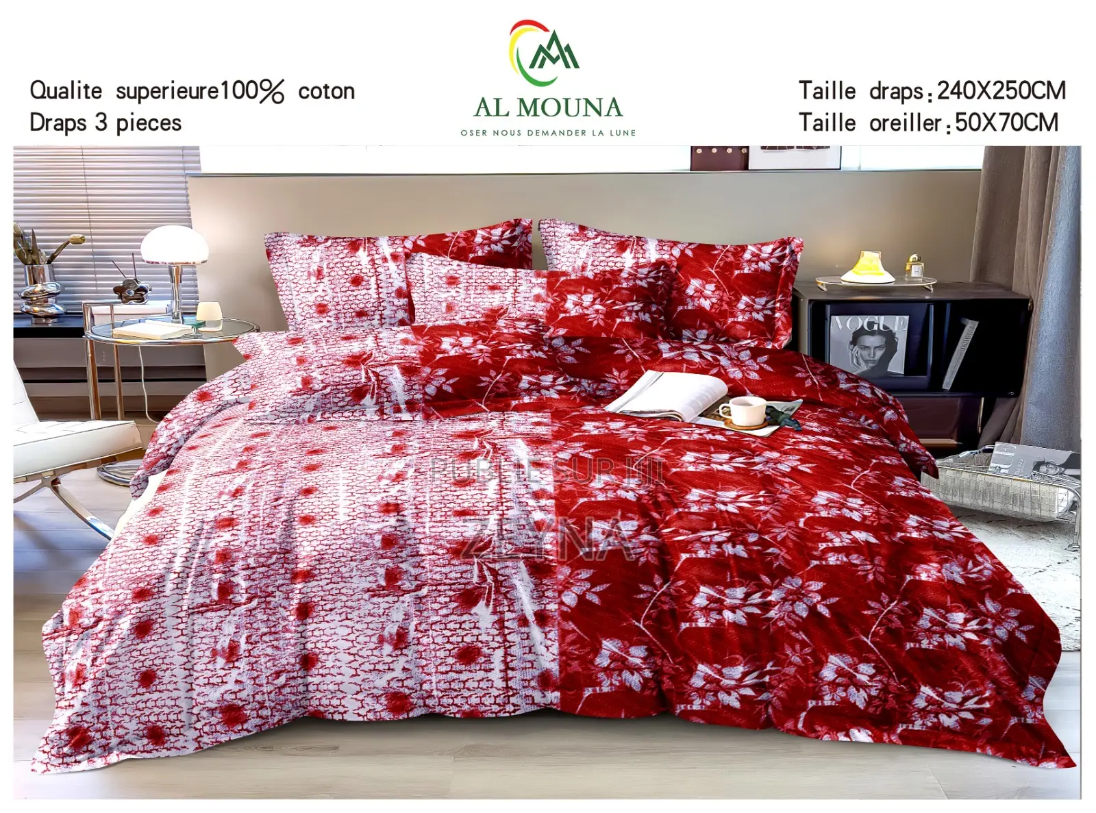 Draps en Coton Vente en Gros Et De Tail