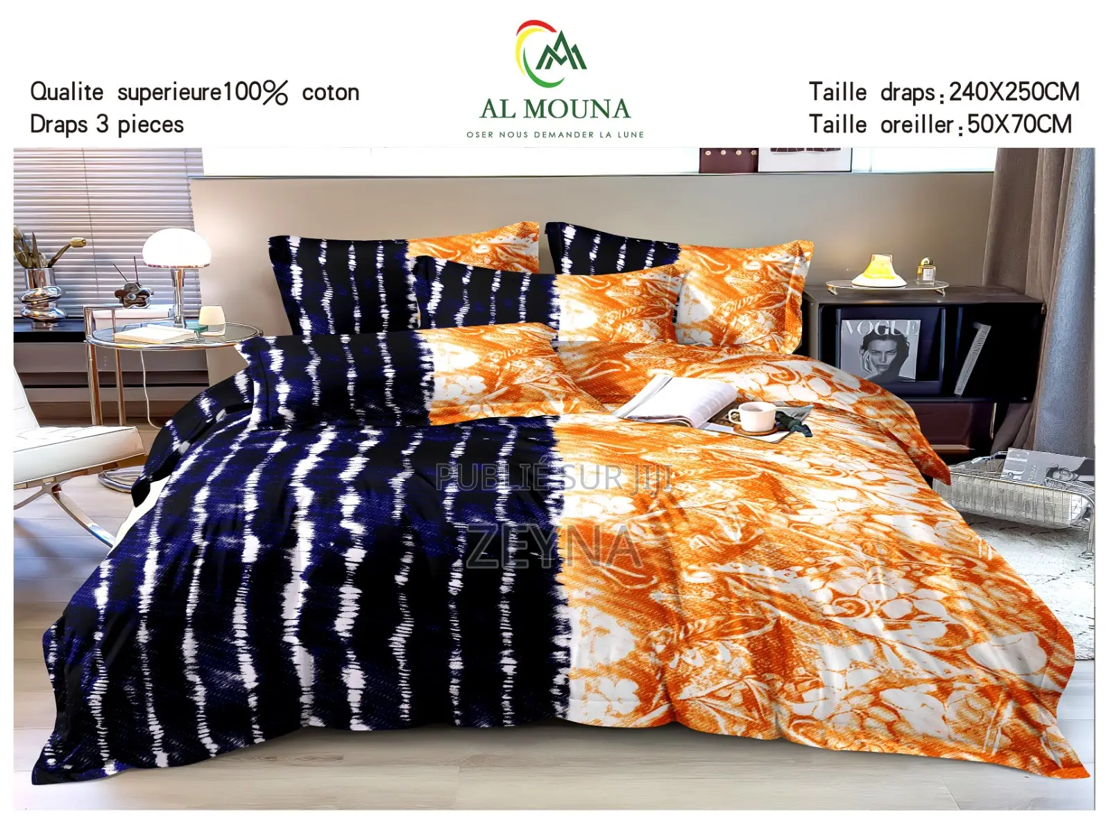 Draps en Coton Vente en Gros Et De Tail