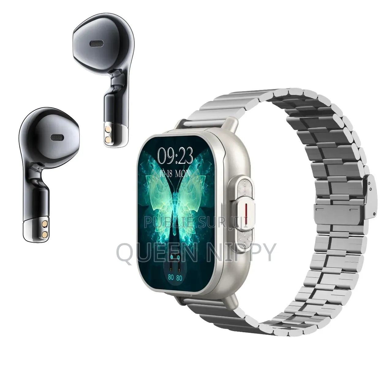 Montre Connectée Airpods 2 en 1