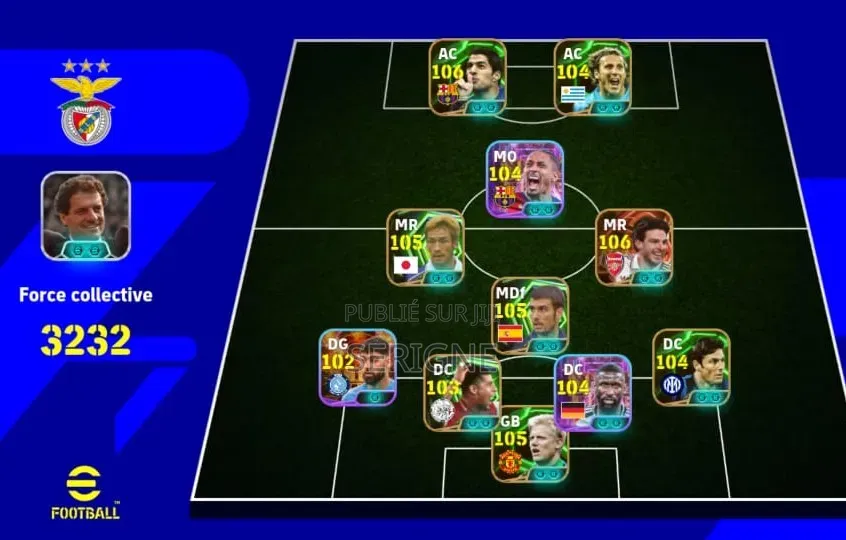 Compte Efootball