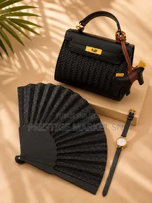 Sacs Chic Tendance Éventail Scintillant Montre Élégante
