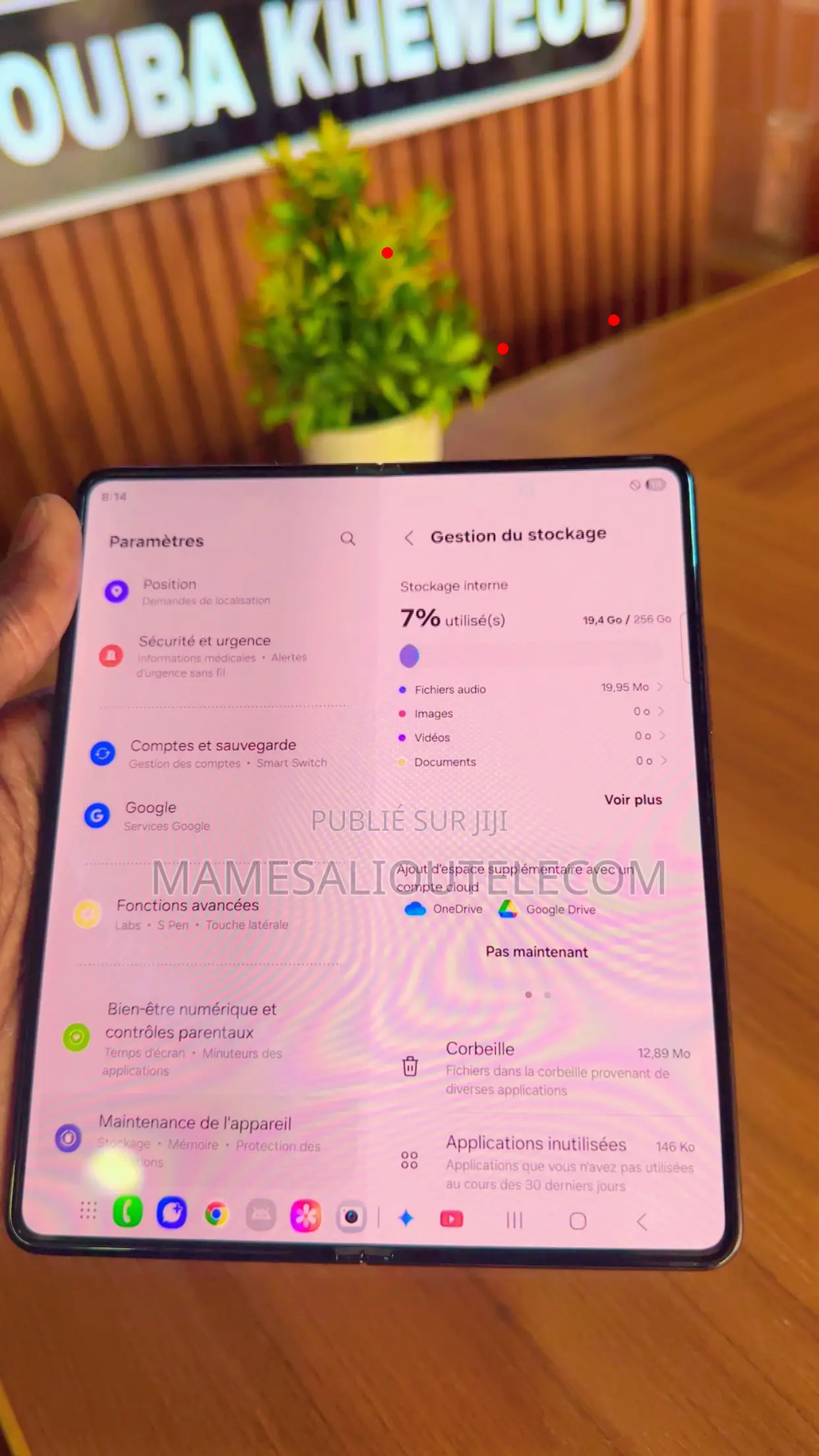 Nouveau Samsung Galaxy Z Fold 5 256 GB Autre