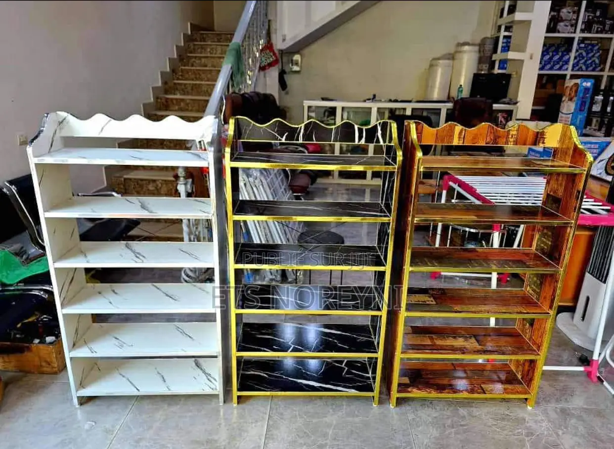 Étagère De Rangement en Bois