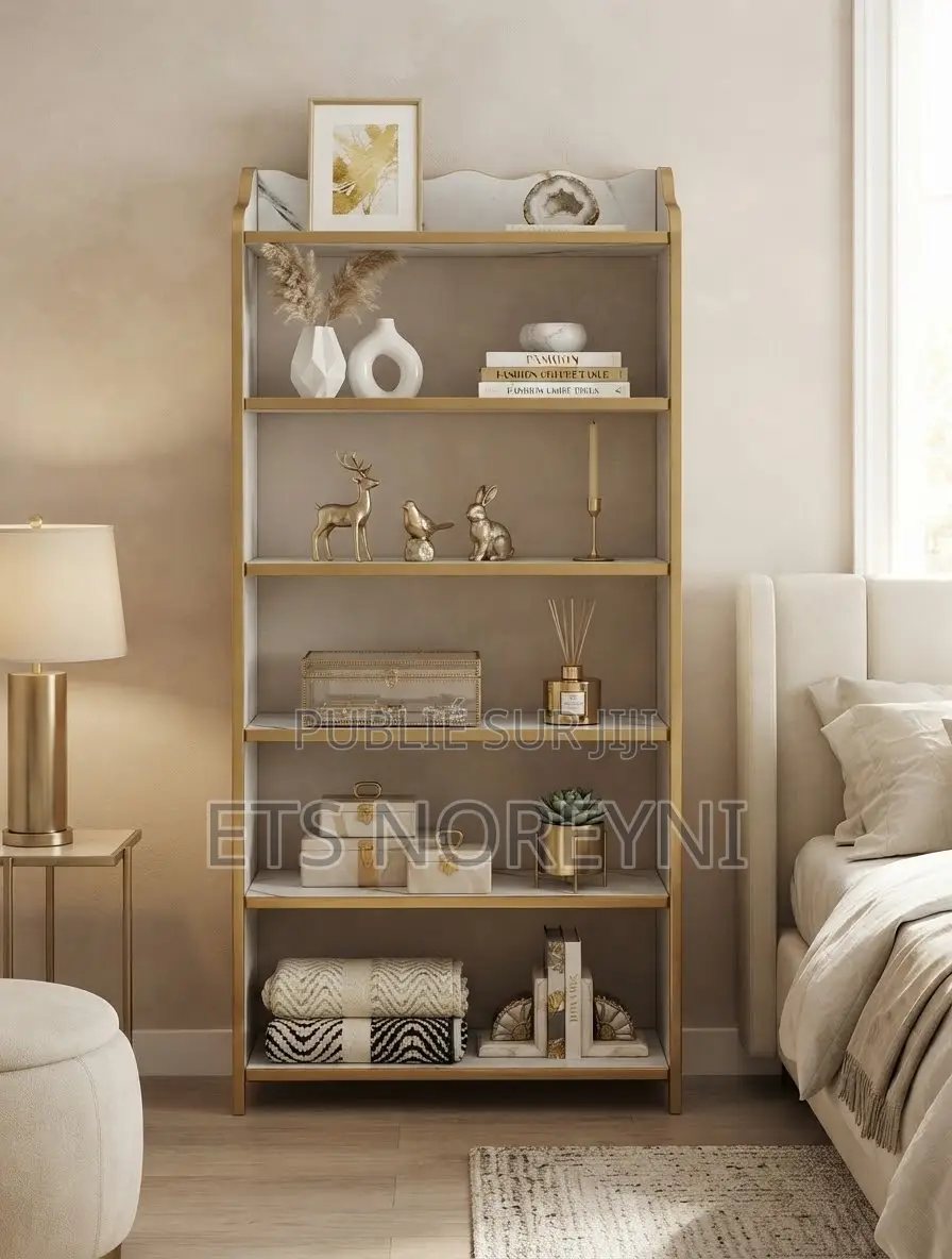 Étagère De Rangement en Bois
