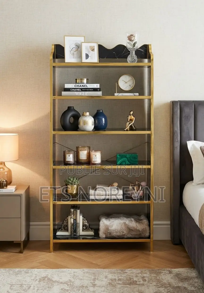 Étagère De Rangement en Bois