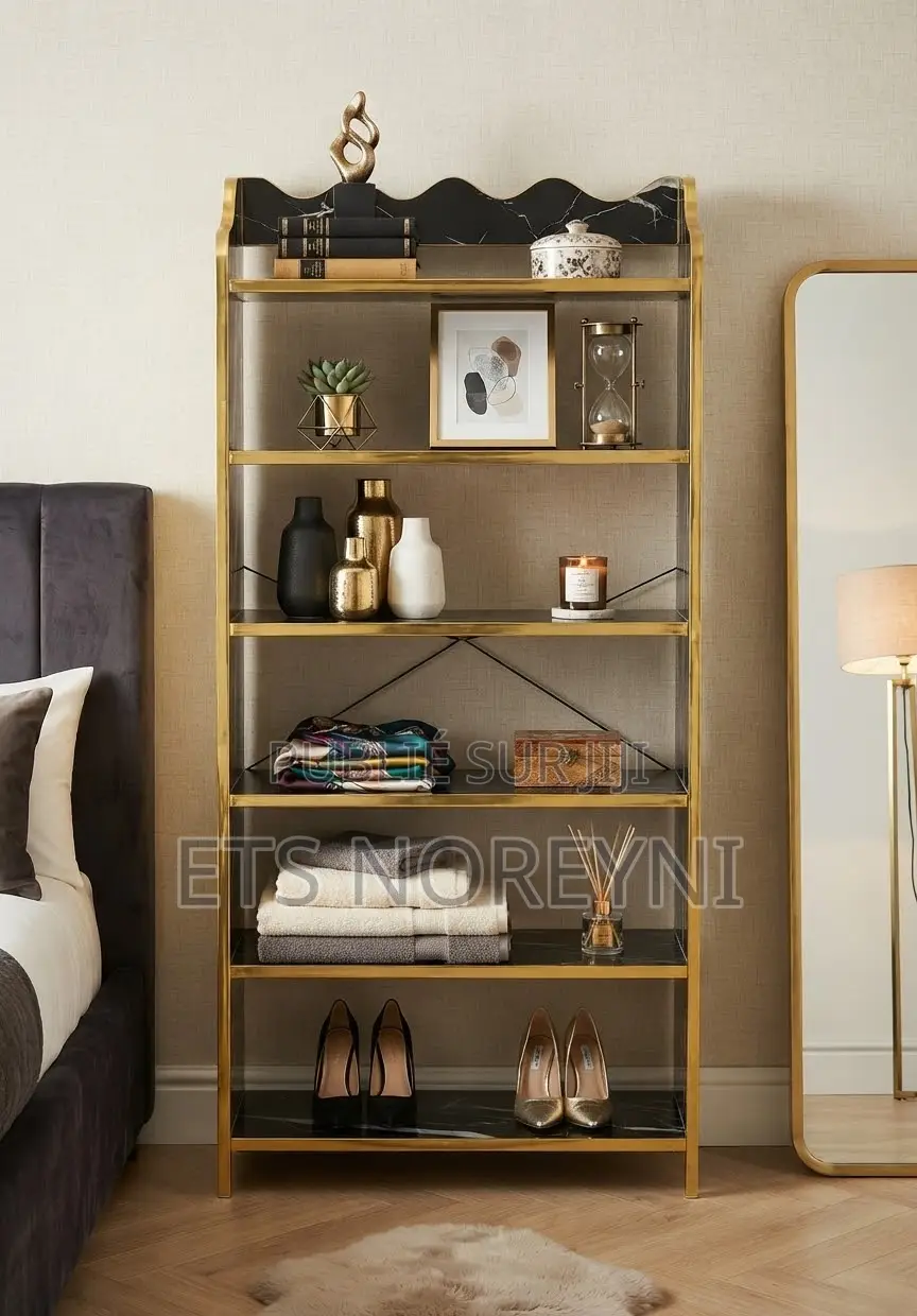 Étagère De Rangement en Bois