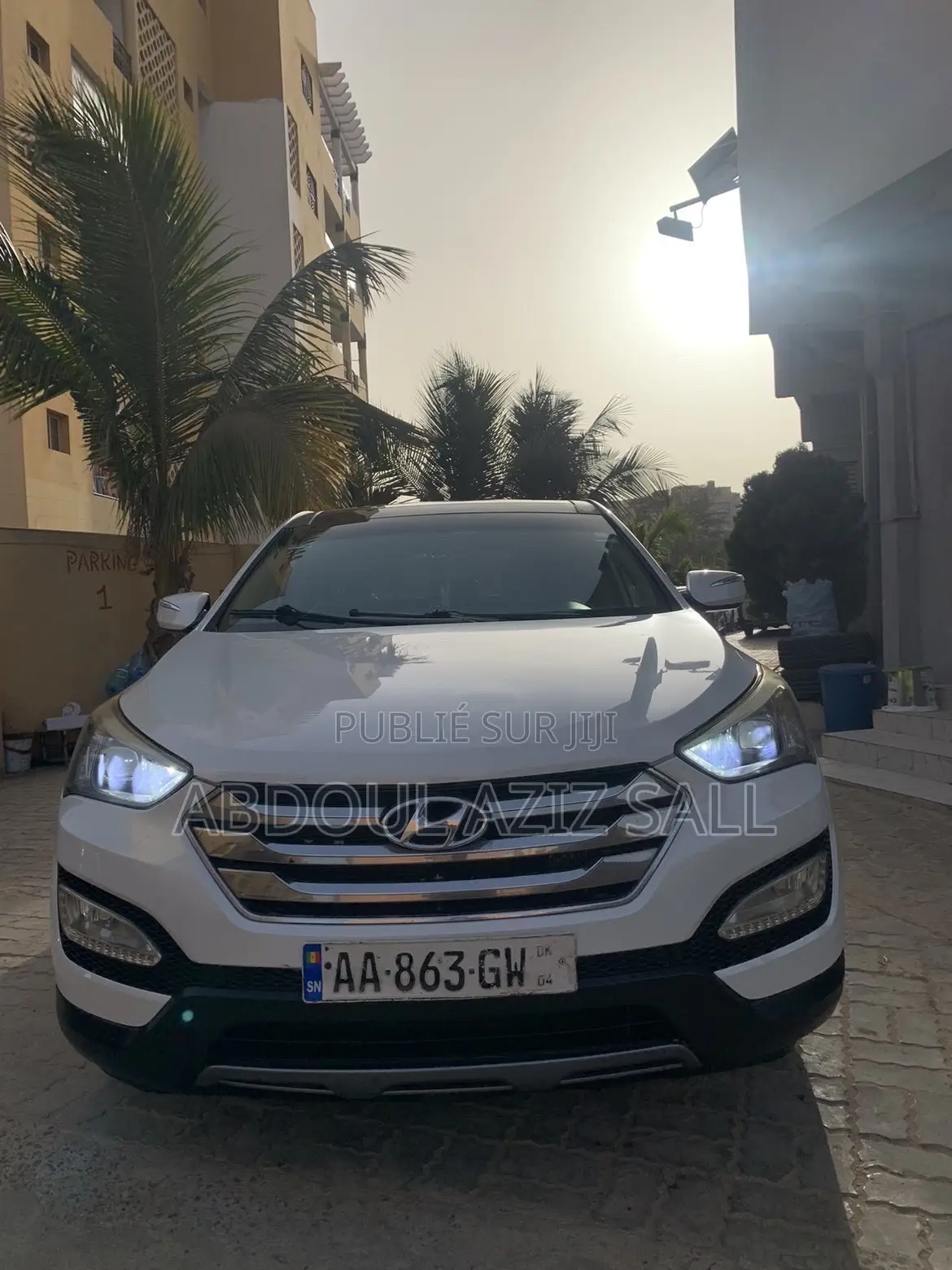 Hyundai Santa Fe Sport 2.0T 2013 Blanc