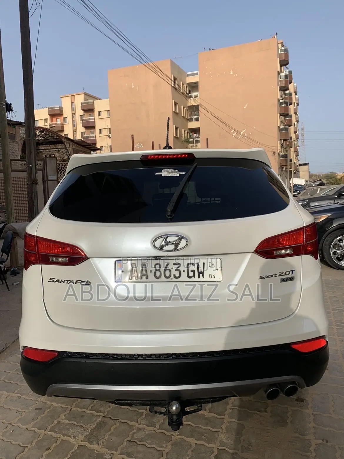 Hyundai Santa Fe Sport 2.0T 2013 Blanc